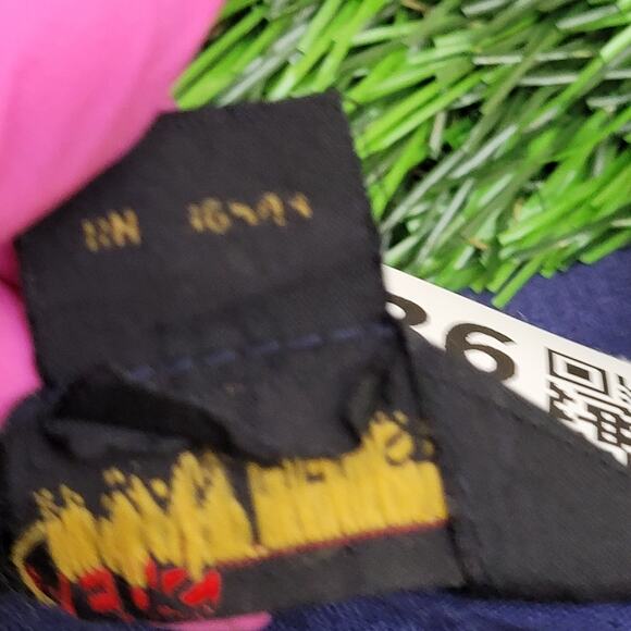 Vintage 90s Van-Heusen MOD Polo Shirt Large 22x28 Sun-Faded - Picture 10 of 16